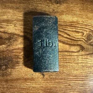 1 lb Black Weight Block